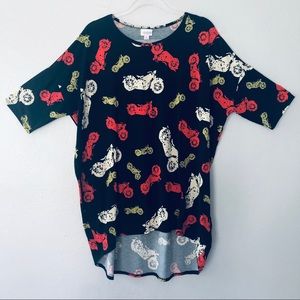 LulaRoe, Irma Style Tee. Motorcycles